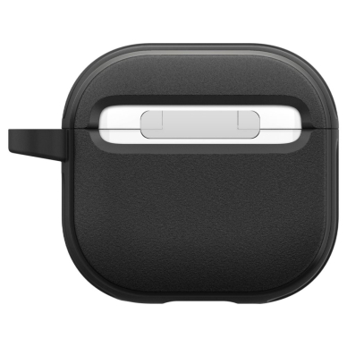 [Užsakomoji prekė] Dėklas Metal Holder for Apple AirPods 4 Spigen Dėklasology Vault - Matinis juodas 3