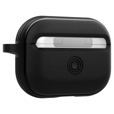 [Užsakomoji prekė] Dėklas Metal Holder for Apple AirPods Pro 1/2 Spigen Dėklasology Vault - Matinis juodas 2