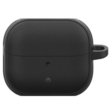 [Užsakomoji prekė] Dėklas Metal Holder for Samsung Galaxy Buds 3/3 Pro Spigen Dėklasology Vault - Juodas 3