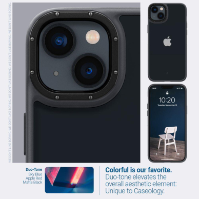 Dėklas CASEOLOGY SKYFALL IPHONE 14 PLUS matinis juodas 8