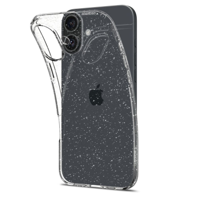 [Užsakomoji prekė] Dėklas iPhone 16 - Spigen Liquid Crystal Glitter - Crystal Quartz 3