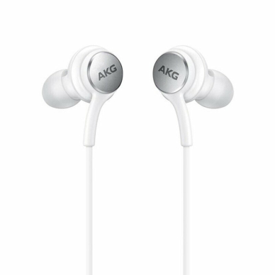 [Užsakomoji prekė] Ausinės Audio Type-C su Mikrofonu, 1.2m - Samsung AKG EO-IC100BWEGEU (GP-TOU021CSDWW) - Baltas