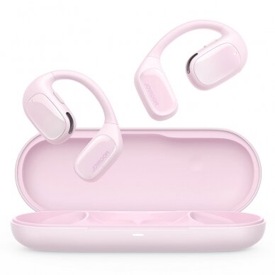 [Užsakomoji prekė] Ausinės Bluetooth 5.3, Open-Ear, True Wireless - JoyRoom (JR-OE1) - rožinis