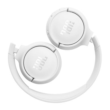 [Užsakomoji prekė] Ausinės Bluetooth on-ear su Mikrofonu, pliabile - JBL (Tune 520) - Baltas 4