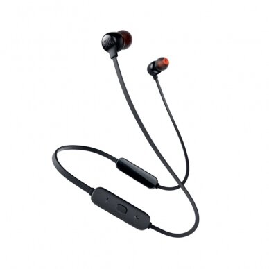 [Užsakomoji prekė] Ausinės In-Ear Bluetooth 4.2 - JBL (Tune 115BT) - Juodas