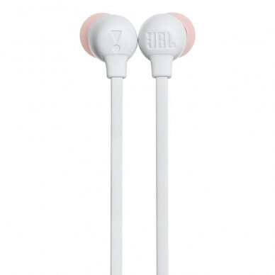 [Užsakomoji prekė] Ausinės In-Ear Bluetooth 4.2 - JBL (Tune 115BT) - Baltas 1