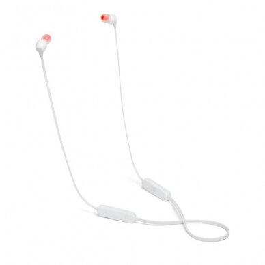 [Užsakomoji prekė] Ausinės In-Ear Bluetooth 4.2 - JBL (Tune 115BT) - Baltas