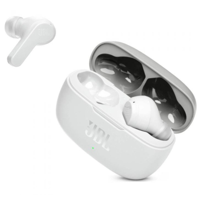 [Užsakomoji prekė] Ausinės in-ear Bluetooth su Mikrofonu TWS - JBL (Wave 200) - Baltas 1