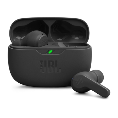 [Užsakomoji prekė] Ausinės in-ear Bluetooth su mikrofonu TWS - JBL (Wave Beam) - Juodas