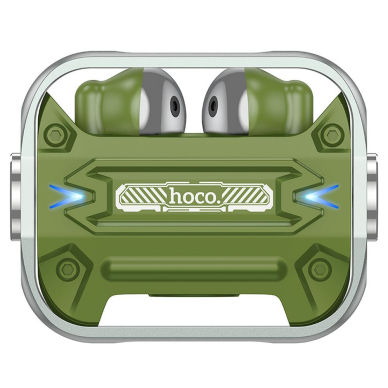 [Užsakomoji prekė] Ausinės Gaming, Bluetooth 5.3, True Wireless - Hoco (EW55) - Army Green 1