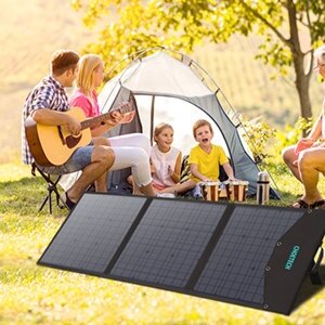 Choetech foldable solar charger 120W 1 x USB Type C / 2 x USB Type A (SC008) 25