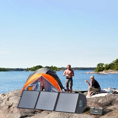 Choetech foldable solar charger 120W 1 x USB Type C / 2 x USB Type A (SC008) 18