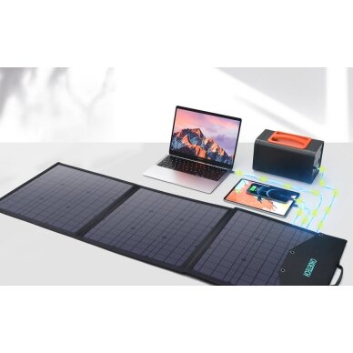 Choetech foldable solar charger 120W 1 x USB Type C / 2 x USB Type A (SC008) 23