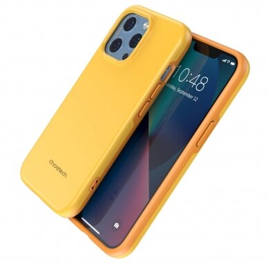 Dėklas Choetech MFM Anti-drop iPhone 13 Pro Oranžinis (PC0113-MFM-YE) 7