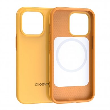 Dėklas Choetech MFM Anti-drop iPhone 13 Pro Oranžinis (PC0113-MFM-YE) 1