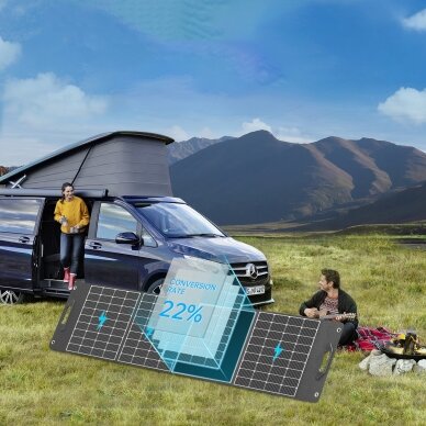 Choetech SC017 400W Light-weight Solar Charger Pannel Black 3