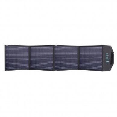 Choetech solar charger 100W foldable 2x USB 1x USB C PD QC Juodas (SC009-V2) 1