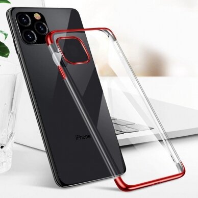 Dėklas TPU Electroplating Xiaomi Redmi Note 11S / Note 11 Mėlynais kraštais 6