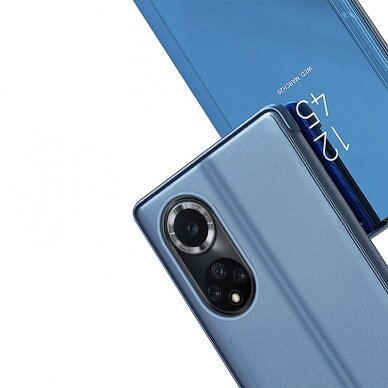 Dėklas Clear View Huawei nova 9 flip Juodas 6