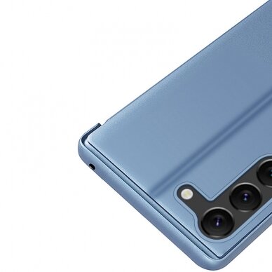 Dėklas Clear View Case Samsung Galaxy S23 Rožinis 6