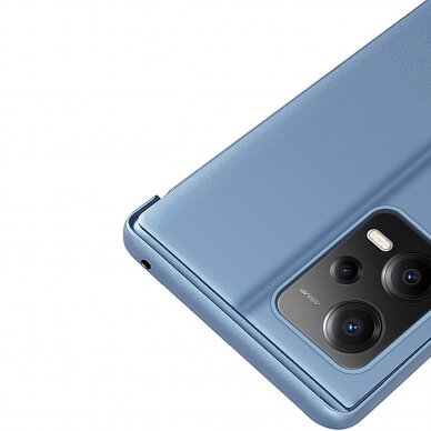 Dėklas Clear View Xiaomi Redmi Note 12 Pro Plus Mėlynas 6