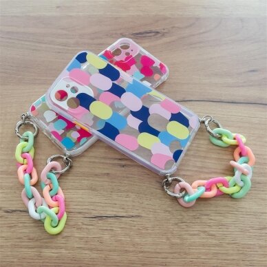 Dėklas Color Chain Case iPhone 13 mini multicolour (3) 7