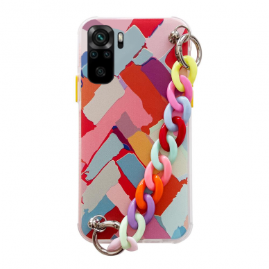 Dėklas Color Chain Case Xiaomi Redmi Note 10 5G / Poco M3 Pro multicolour (3)