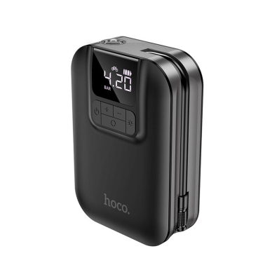 [Užsakomoji prekė] Compresor Auto 3.5bar, 2500mAh - Hoco Air Pump (S53) - juodas 3