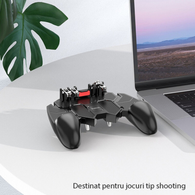 [Užsakomoji prekė] Controler pentru Gaming pe Telefon - Hoco (GM7) - Black 5