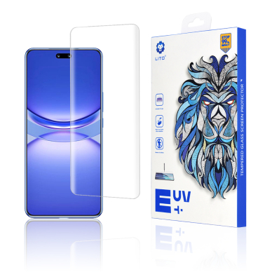 [Užsakomoji prekė] Apsauginis stiklas Huawei nova 12 Pro - Lito 3D UV Glass - skaidrus