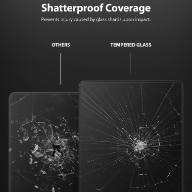 [Užsakomoji prekė] Apsauginis stiklas iPad mini 6 (2021) / iPad mini 7 (2024) - Ringke Tempered Glass Screen Protector - skaidrus 1