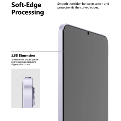 [Užsakomoji prekė] Apsauginis stiklas iPad mini 6 (2021) / iPad mini 7 (2024) - Ringke Tempered Glass Screen Protector - skaidrus 4