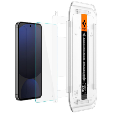 Apsauginis stiklas Samsung Galaxy S24 FE (set 2) - Spigen Glas.tR EZ FIT - Clear 1