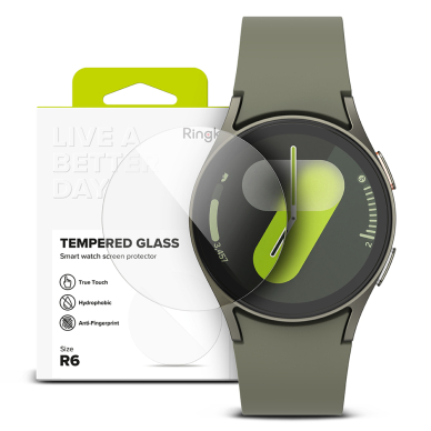 [Užsakomoji prekė] Dėklas Samsung Galaxy Watch7 44mm (set of 4) - Ringke Tempered Glass R6 - permatomas