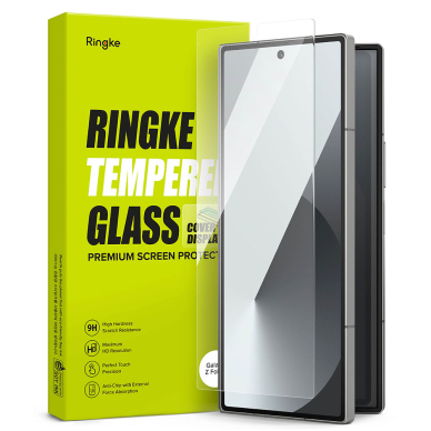 [Užsakomoji prekė] Grūdintas stikliukas Samsung Galaxy Z Fold6 (set 2) - Ringke Cover Display Tempered Glass - Skaidrus