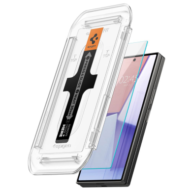 [Užsakomoji prekė] Dėklas Samsung Galaxy Z Fold6 (set 2) - Spigen Glas.tR EZ FIT - permatomas 3