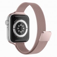 [Užsakomoji prekė] Apyrankė skirta Apple Watch 1 / 2 / 3 / 4 / 5 / 6 / 7 / SE / 8 / Ultra / 9 (42 / 44 / 45 / 49mm) - Techsuit Watchband (W034) - Rožinis