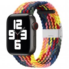 [Užsakomoji prekė] Apyrankė Apple Watch 1/2/3/4/5/6/7/8/9/SE/SE 2/Ultra/Ultra 2 (42/44/45/49mm) - Techsuit Watchband (W032) - Colorful Rožinė