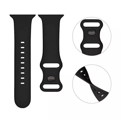 [Užsakomoji prekė] Apyrankė skirta Apple Watch 1 / 2 / 3 / 4 / 5 / 6 / 7 / 8 / 9 / SE / Ultra (42 / 44 / 45 / 49 mm) - Techsuit Watchband (W031) - Tamsiai Violetinis 5