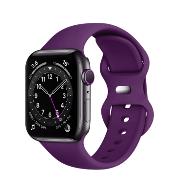 [Užsakomoji prekė] Apyrankė skirta Apple Watch 1 / 2 / 3 / 4 / 5 / 6 / 7 / SE / 8 / 9 (38 / 40 / 41 mm) - Techsuit Watchband (W031) - Tamsiai Violetinis