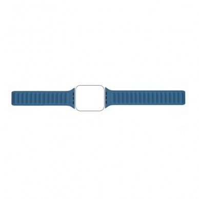 [Užsakomoji prekė] Apyrankė skirta Apple Watch 1 / 2 / 3 / 4 / 5 / 6 / 7 / SE / 8 / 9 (38 / 40  / 41mm) - Techsuit Watchband (W035) - Juodas 4