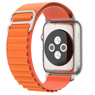 [Užsakomoji prekė] Apyrankė skirta Apple Watch 1 / 2 / 3 / 4 / 5 / 6 / 7 / SE / 8 / 9 (38 / 40  / 41mm) - Techsuit Watchband (W037) - Oranžinis 4