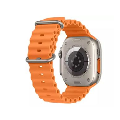 [Užsakomoji prekė] Apyrankė skirta Apple Watch 1 / 2 / 3 / 4 / 5 / 6 / 7 / SE / 8 / 9 (38 / 40 / 41mm) - Techsuit Watchband (W038) - Oranžinis 2