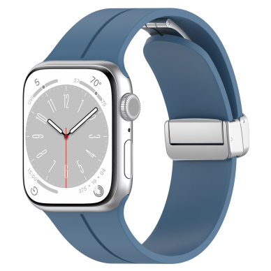 [Užsakomoji prekė] Apyrankė skirta Apple Watch 1/2/3/4/5/6/7/8/9/SE/SE 2 (38/40/41mm) - Techsuit Watchband (W011) - Mėlyna 1