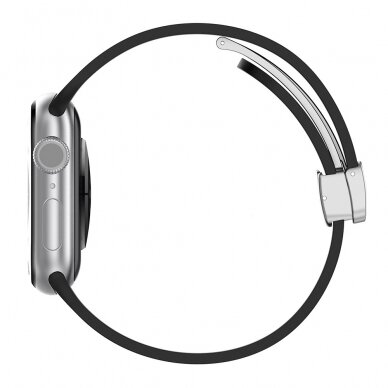 [Užsakomoji prekė] Apyrankė skirta Apple Watch 1/2/3/4/5/6/7/8/9/SE/SE 2 (38/40/41mm) - Techsuit Watchband (W011) - Violetinė 2