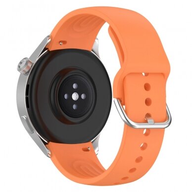 [Užsakomoji prekė] Apyrankė Huawei Watch GT 2 46mm / GT 3 46mm, Xiaomi Watch S1 Pro / Active - Techsuit Watchband (W003) - Oranžinė 1