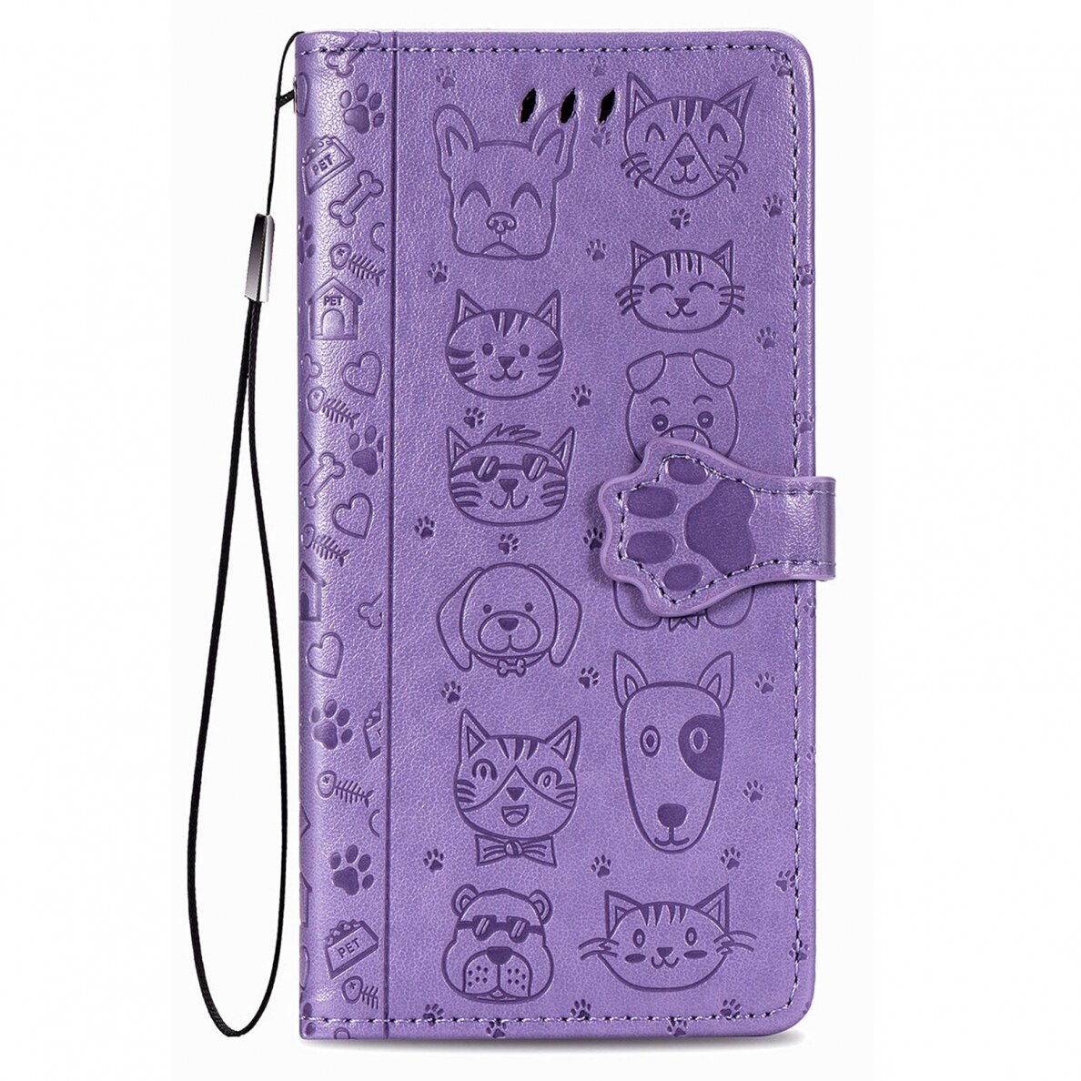 Dėklas Cat-Dog Samsung A546 A54 5G violetinis | deklai-telefonams.lt