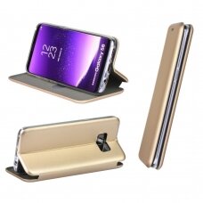 Dėklas Book Elegance Xiaomi Redmi Note 13 Pro 4G/Poco M6 Pro 4G auksinis