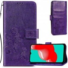 Dėklas Flower Book Samsung A246 A24 5G violetinis