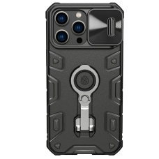 Akcija! Dėklas Nillkin CamShield Armor Pro Apple iPhone 14 Pro juodas